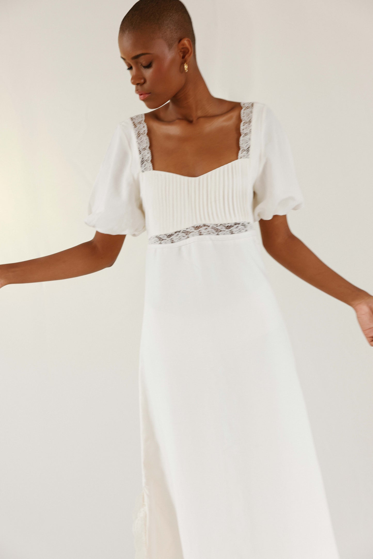 Ivory Tide Long Dress